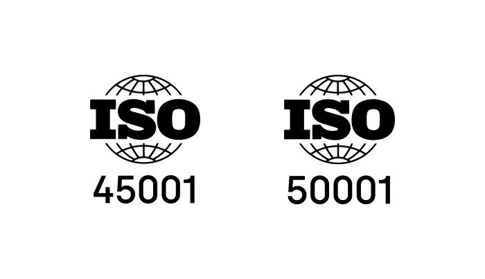 Zakończyliśmy certyfikację ISO 45001:2018 i ISO 50001:2018!