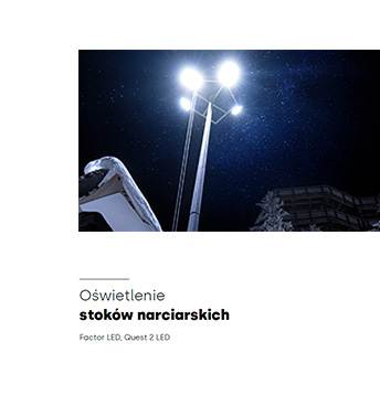 Oświetlenie stoków narciarskich