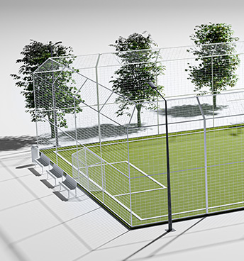 Lena Lighting- okładka Oświetlenie obiektów sportowych