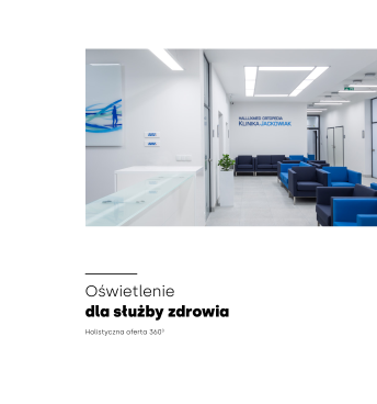 Lena Lighting- okładka Oświetlenie dla służby zdrowia