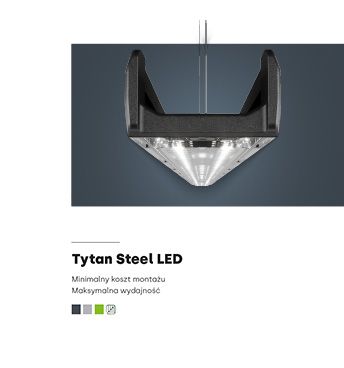 Lena Lighting- Tytan Steel LED