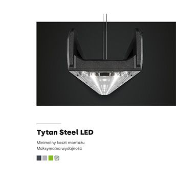 Lena Lighting- Tytan Steel LED