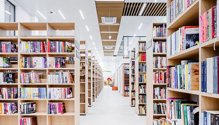 Oświetliliśmy nową siedzibę biblioteki w Zdzieszowicach