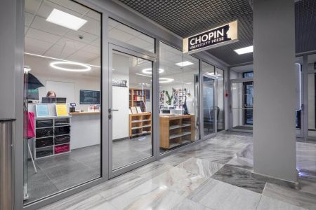 Lena Lighting- zdjęcie realizacji Uniwersytet Muzyczny