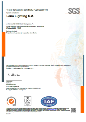 ISO 45001:2018 - System Zarządzania Bezpieczeństwem i Higieną Pracy