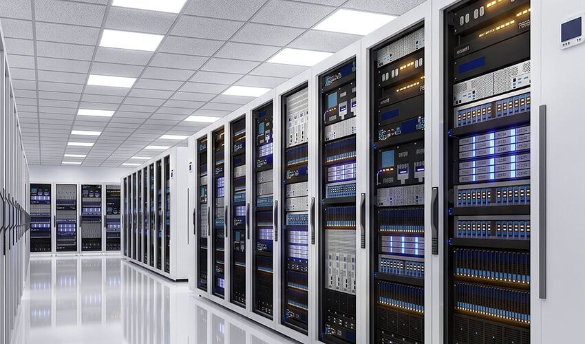 Sterowanie oświetleniem serwerownia data center