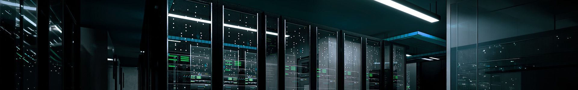 Oświetlenie data centers, serwery