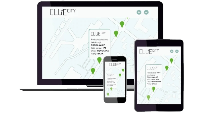 Lena Lighting clue city na roznych urzadzeniach